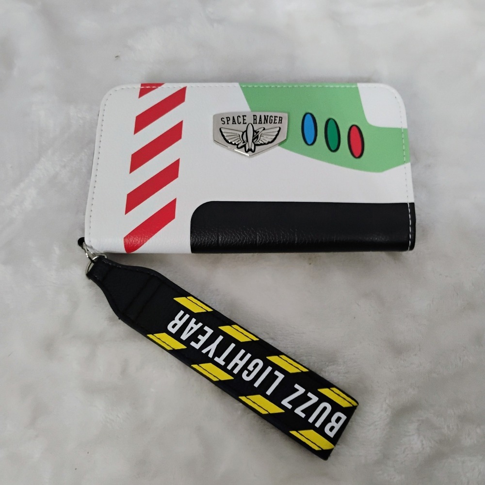 Bioworld Disney Toy Story‎ Buzz Lightyear Space Ranger Wristlet Wallet Andy P